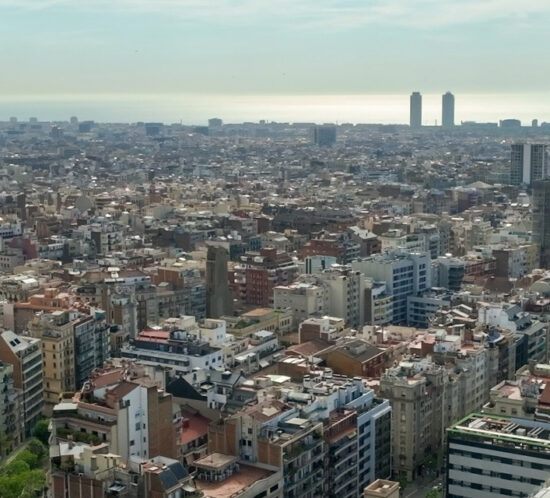 Escuela Suiza de Barcelona trasbordo arquitectura